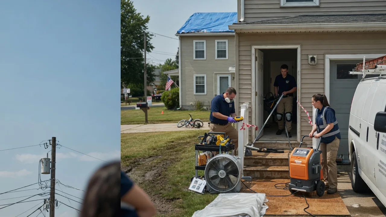 Water Damage Repair in Noxen, PA near me